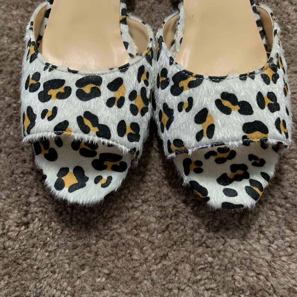 Women Comfort peep toe Low Heel Mules sandals - Picture 7 of 12